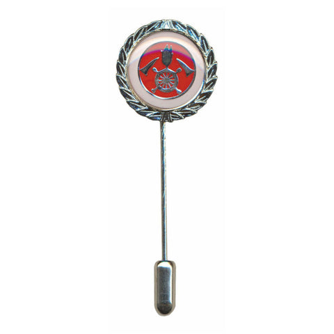 Feuerwehranstecknadel silber