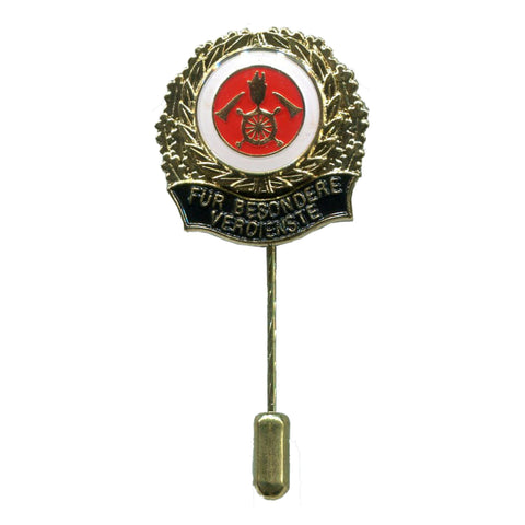 Feuerwehranstecknadel Für besondere Verdienste