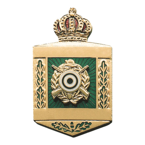 Schützenabzeichen gold, ohne Gravur