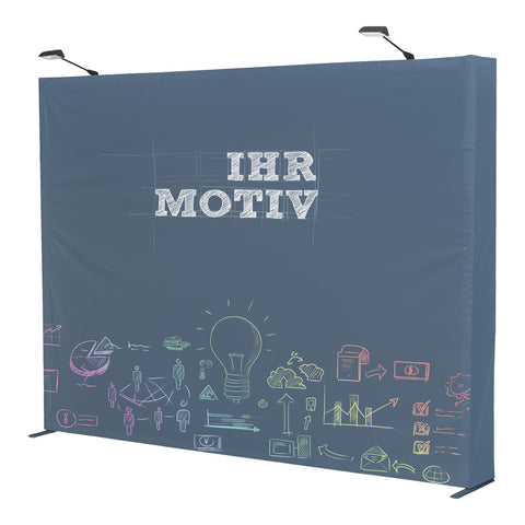 Pop-Up Textil gerade