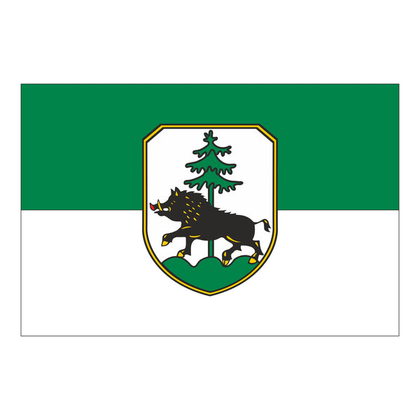 Ebersberg, Stadtfahne / -flagge