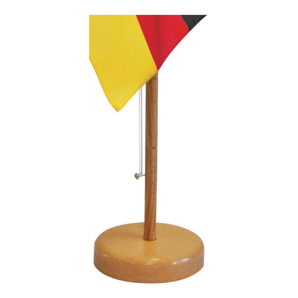 Tischständer Holz für Tischfähnchen Detail unten