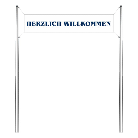 Transparentmastanlage