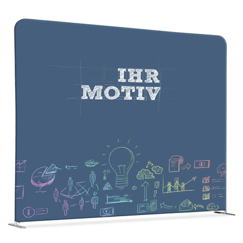 Messewand Zip gerade