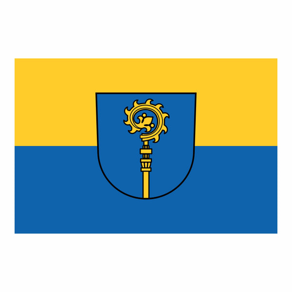 Alpirsbach, Stadt Fahne / Flagge