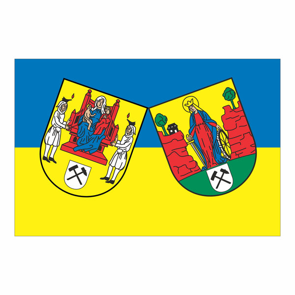 Annaberg-Buchholz, Stadt Fahne / Flagge