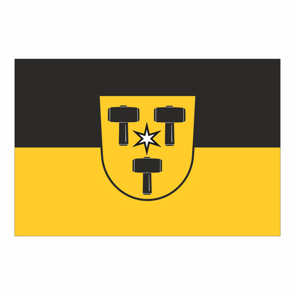Babenhausen, Stadt Fahne / Flagge