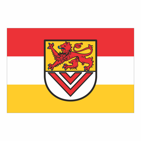 Bad Bergzabern, Stadt Fahne / Flagge