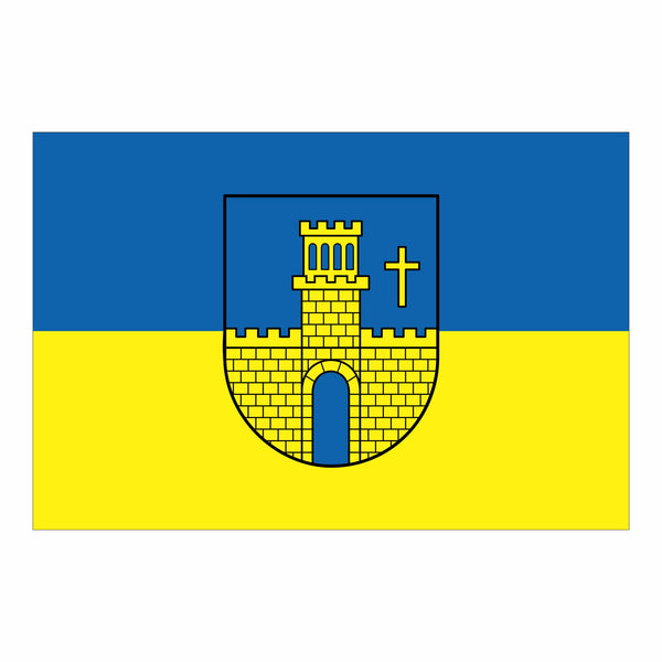 Bad Driburg, Stadt Fahne / Flagge