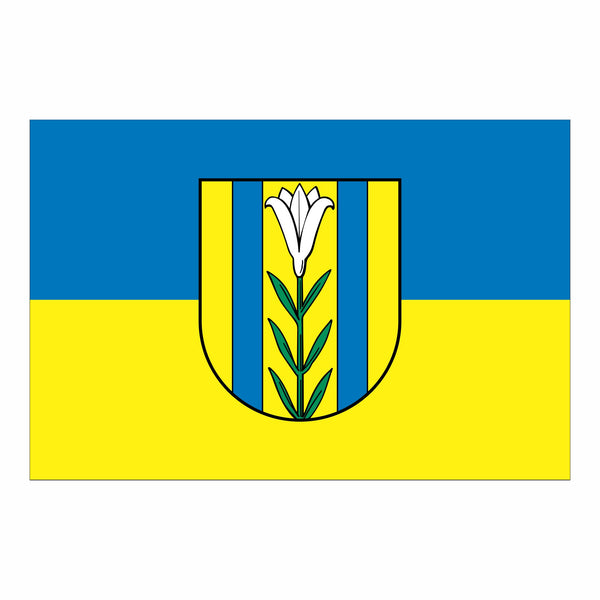 Bad Düben, Stadt Fahne / Flagge