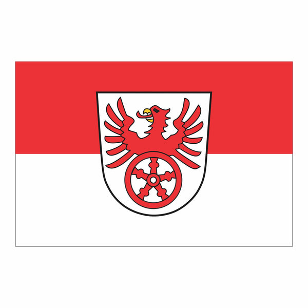 Bad Iburg, Stadt Fahne / Flagge