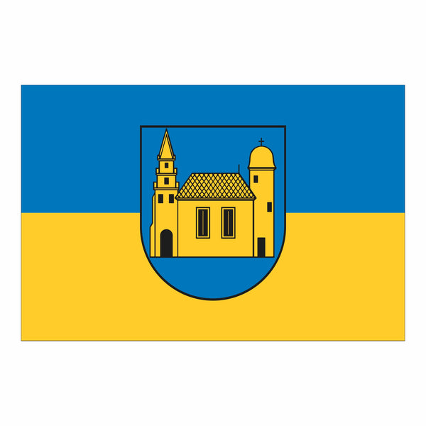 Bad Lausick, Stadt Fahne / Flagge