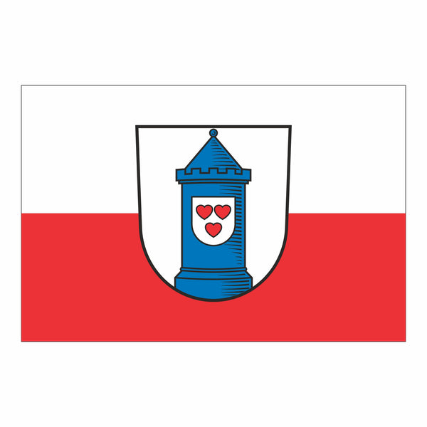Bad Liebenwerda, Stadt Fahne / Flagge