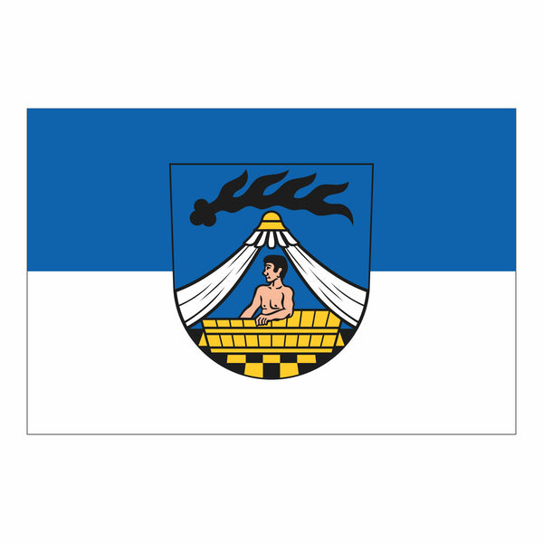 Bad Liebenzell, Stadt Fahne / Flagge