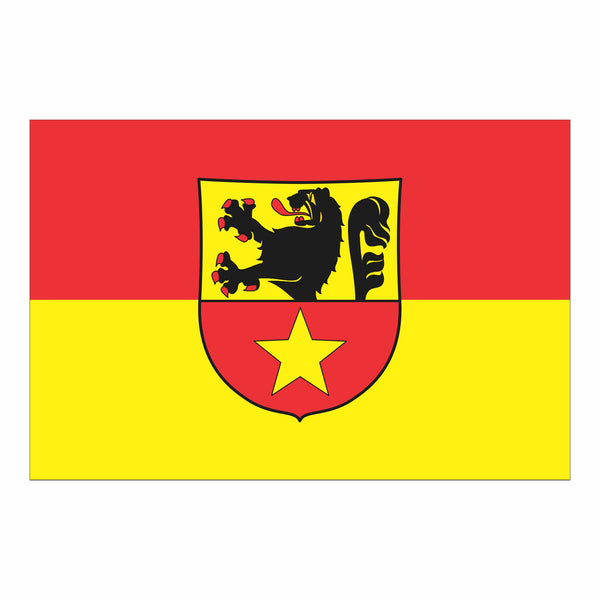 Bad Münstereifel, Stadt Fahne / Flagge