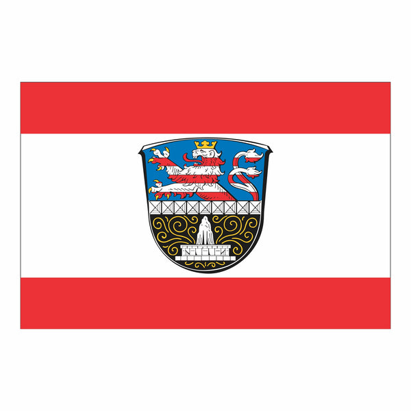 Bad Nauheim, Stadt Fahne / Flagge