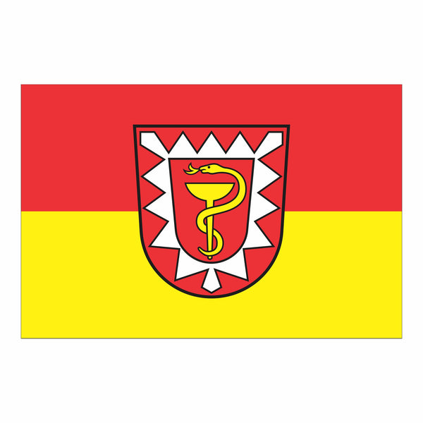 Bad Nenndorf, Stadt Fahne / Flagge