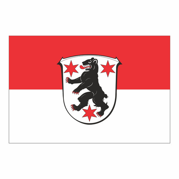 Beerfelden, Stadt Fahne / Flagge