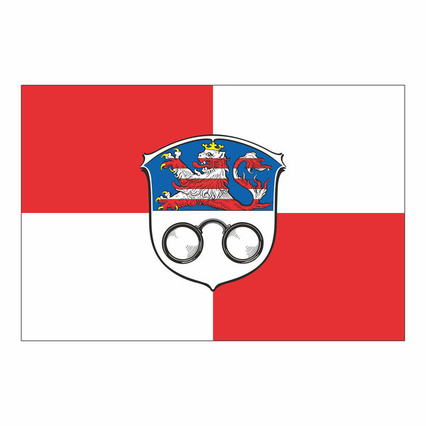 Bischofsheim Fahne / Flagge