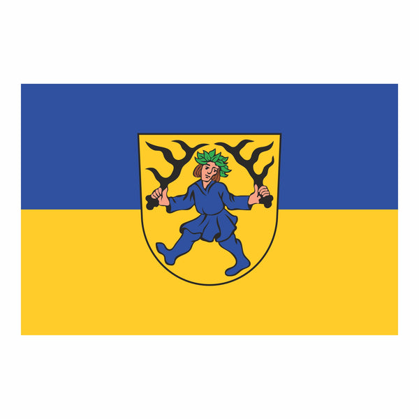 Blaubeuren, Stadt Fahne / Flagge