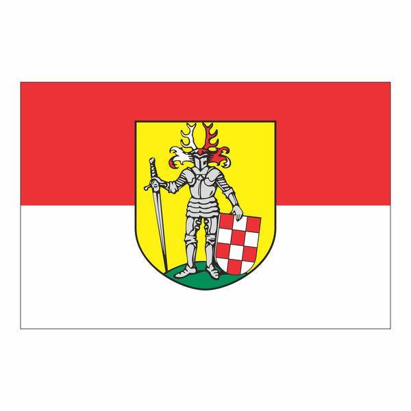 Bleicherode, Stadt Fahne / Flagge