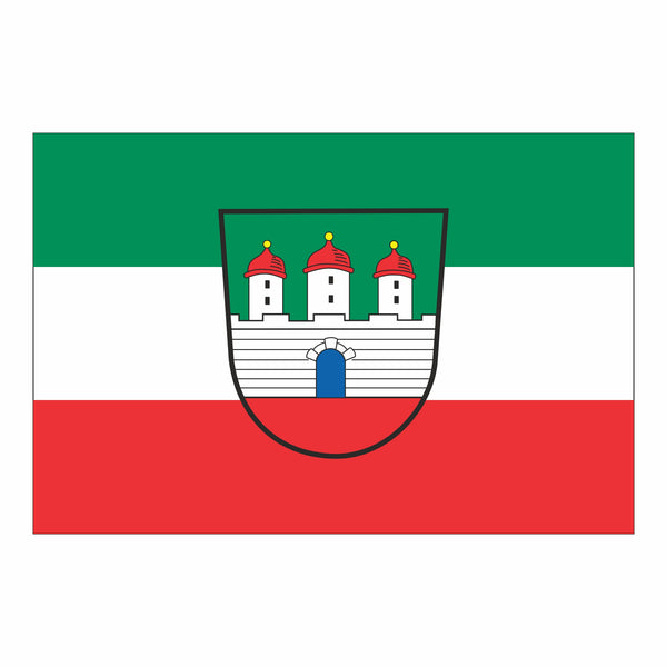 Hitzacker (Elbe), Stadt Fahne / Flagge