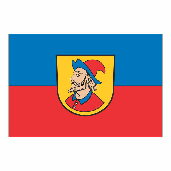 Heidenheim an der Brenz, Stadt Fahne / Flagge