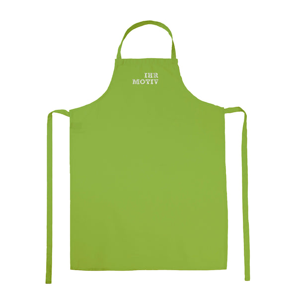 Bestickte Latzschürze