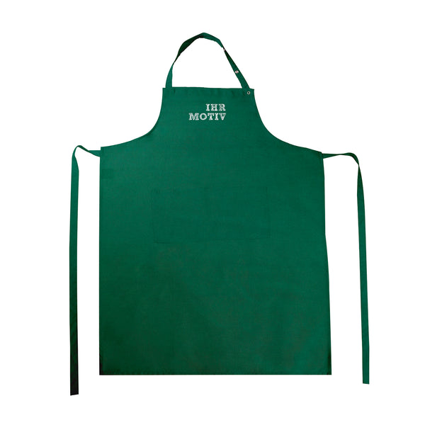 Schürze mit aufgestzten Taschen