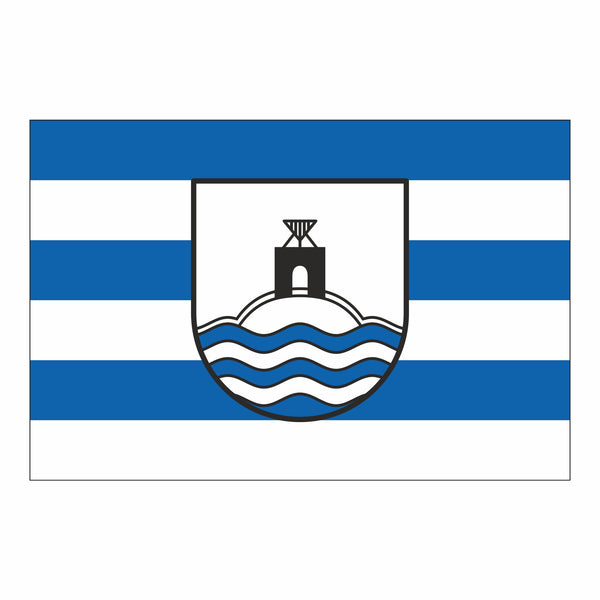 Norderney, Stadt Fahne / Flagge