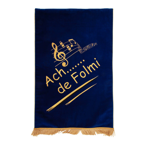 Notenpultbanner bestickt einfach