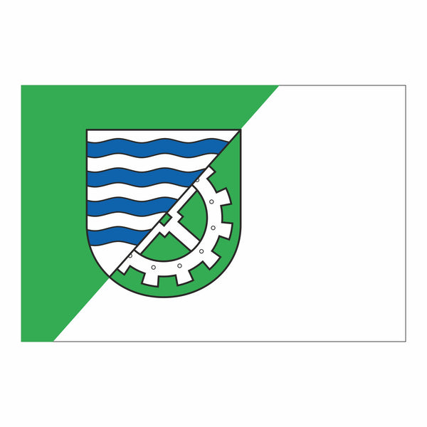 Preußisch Oldendorf, Stadt Fahne / Flagge