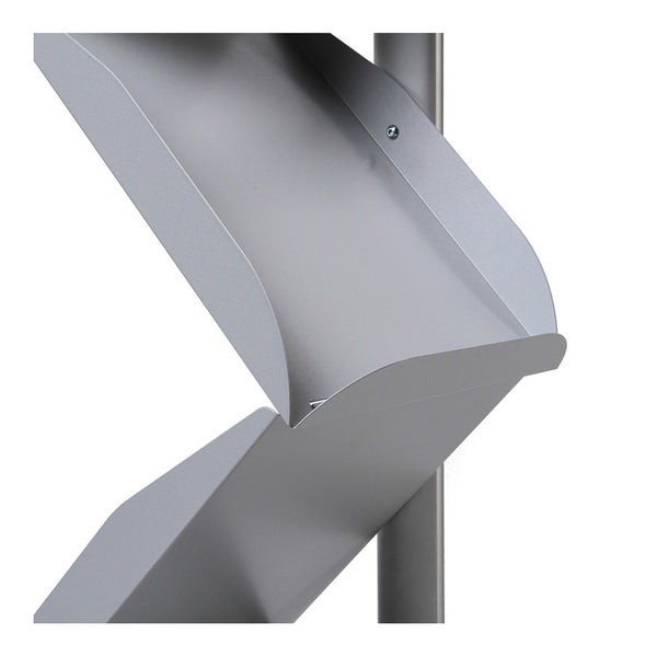 Prospektständer Zick-Zack