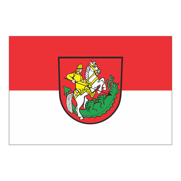 St. Georgen im Schwarzwald, Stadt Fahne / Flagge