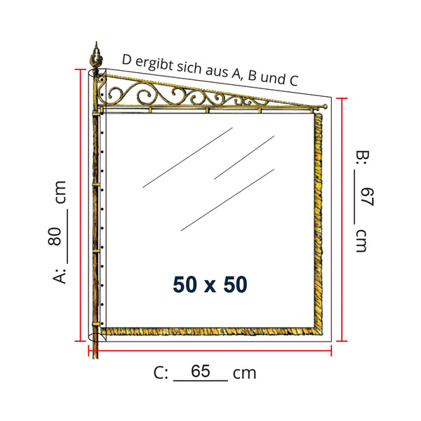 Schutzhülle für Standarten