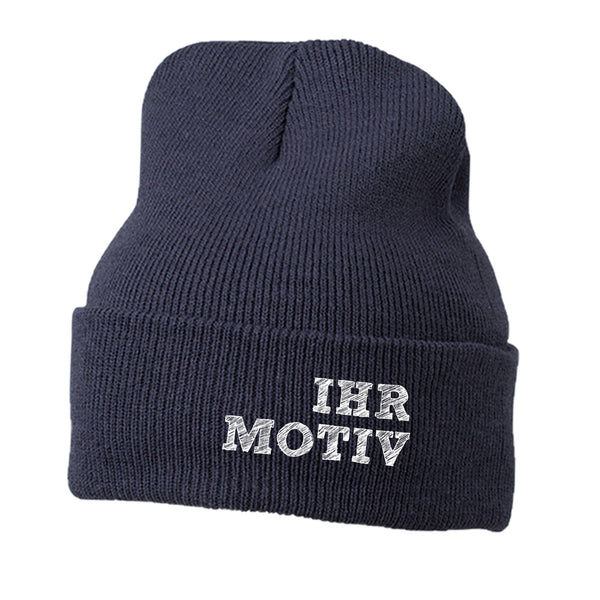 Gestrickte Kindermütze aus 100% Polyacryl