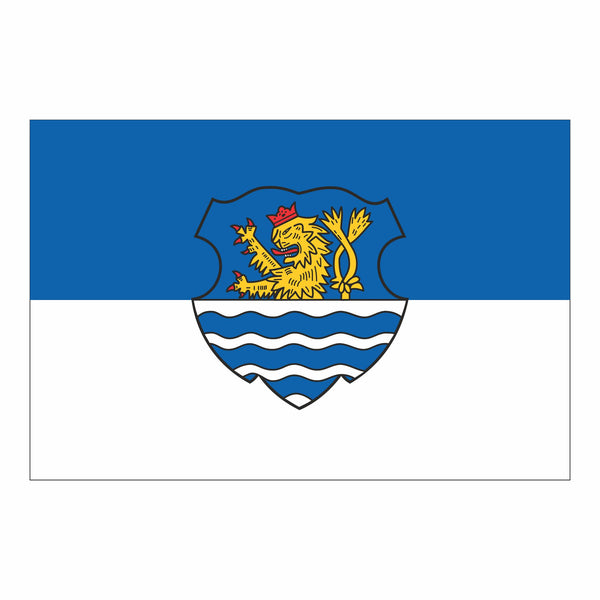 Wegberg, Stadt Fahne / Flagge