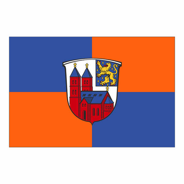 Weilmünster, Marktflecken Fahne / Flagge