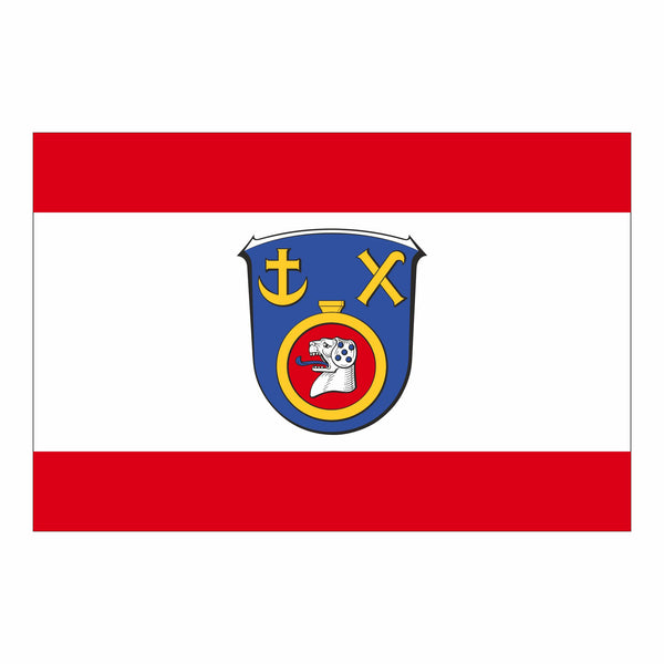 Weiterstadt, Stadt Fahne / Flagge