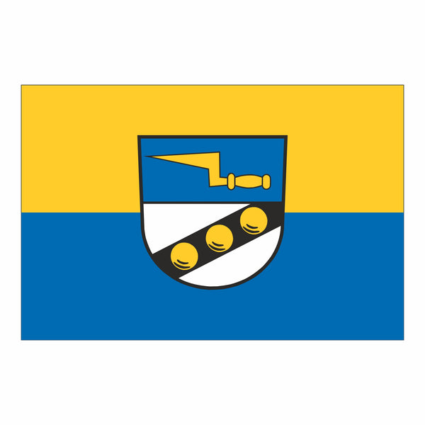 Wendlingen am Neckar, Stadt Fahne / Flagge