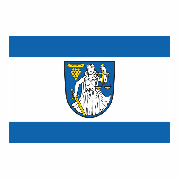 Wilthen, Stadt Fahne / Flagge