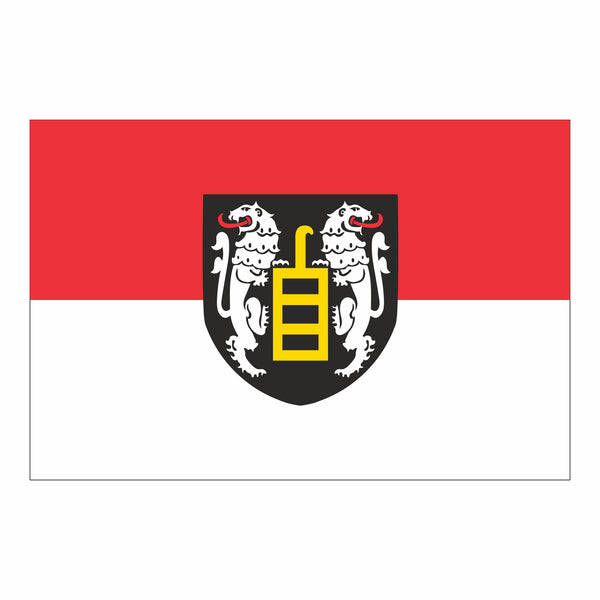 Wörrstadt, Stadt Fahne / Flagge