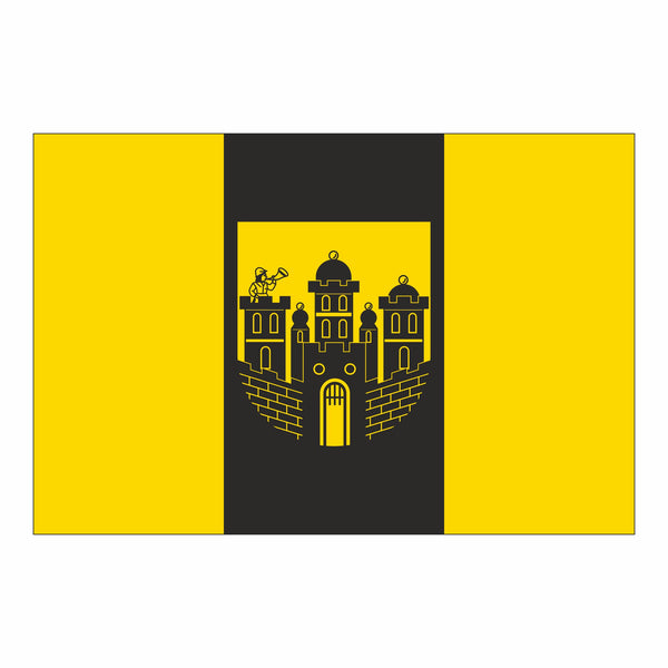 Wolkenstein, Stadt Fahne / Flagge