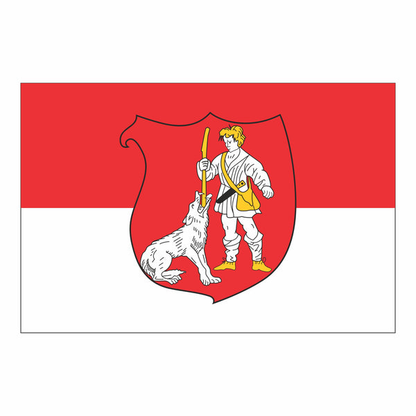 Wülfrath, Stadt Fahne / Flagge