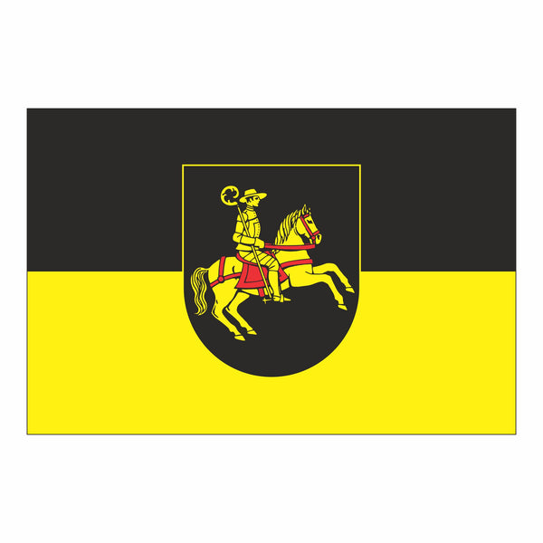 Wurzen, Stadt Fahne / Flagge