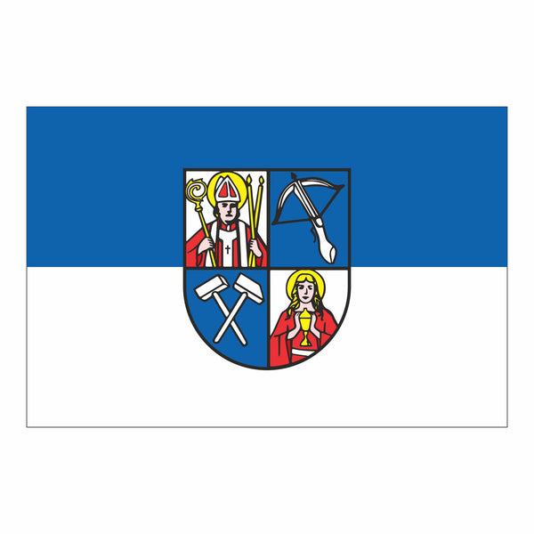 Zella-Mehlis, Stadt Fahne / Flagge