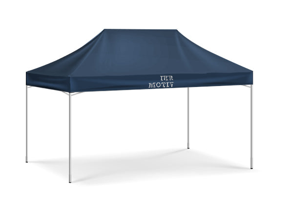 Bedrucktes Faltzelt 3m x 6m