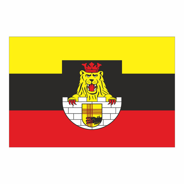 Zeulenroda-Triebes, Stadt Fahne / Flagge