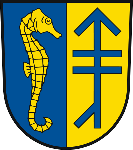 Insel Hiddensee Fahne / Flagge