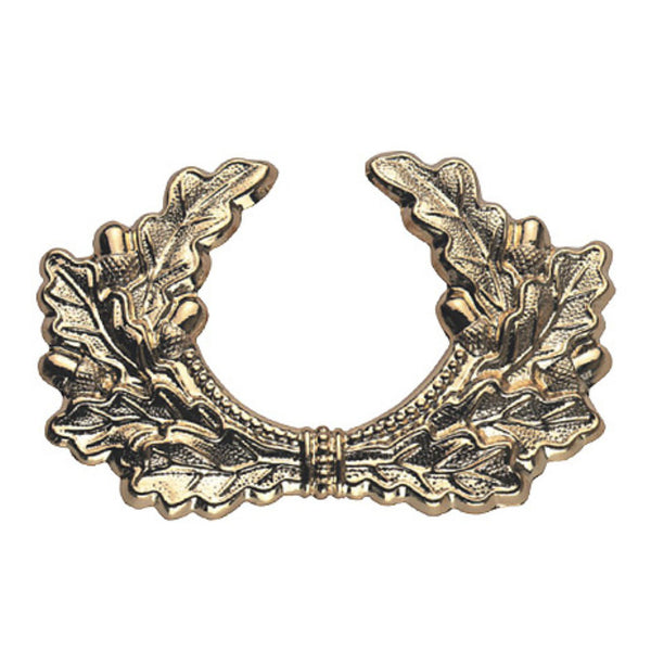 goldener Eichenlaubkranz hohlgeprägt